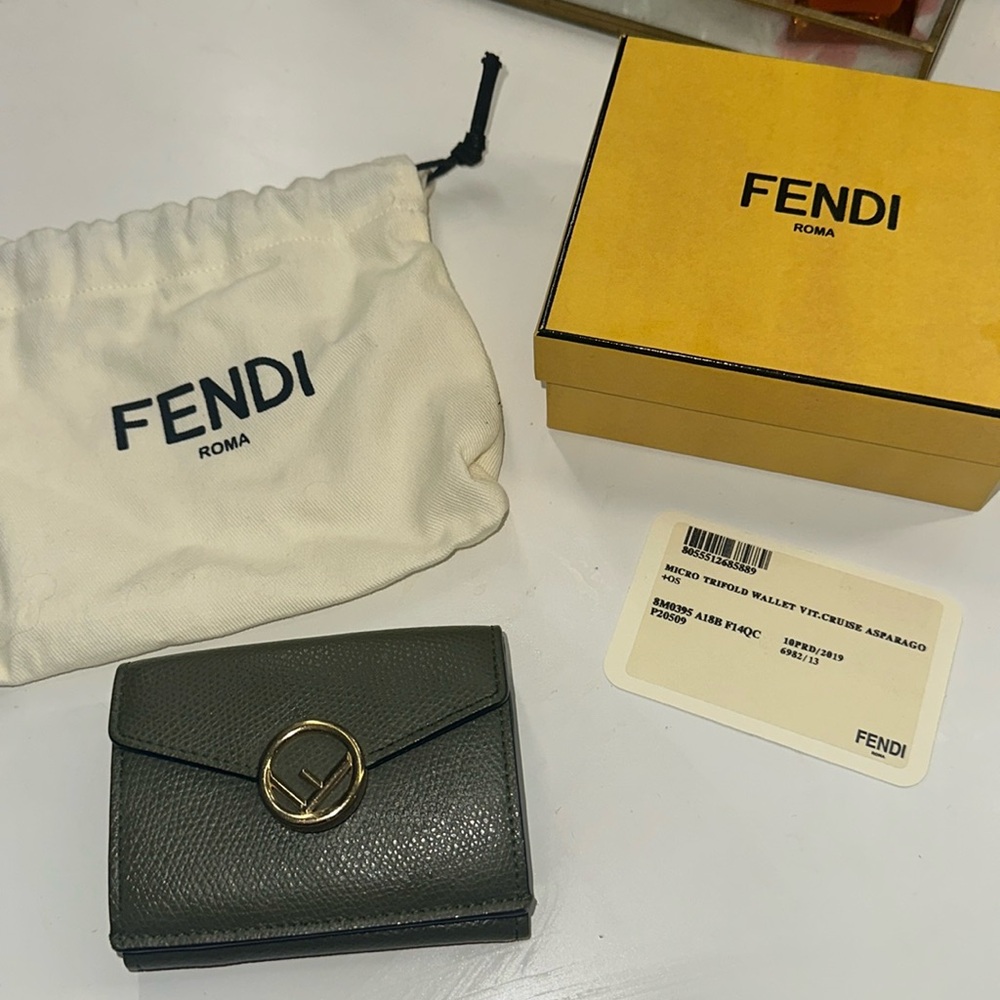 Fendi Micro Trifold Wallet